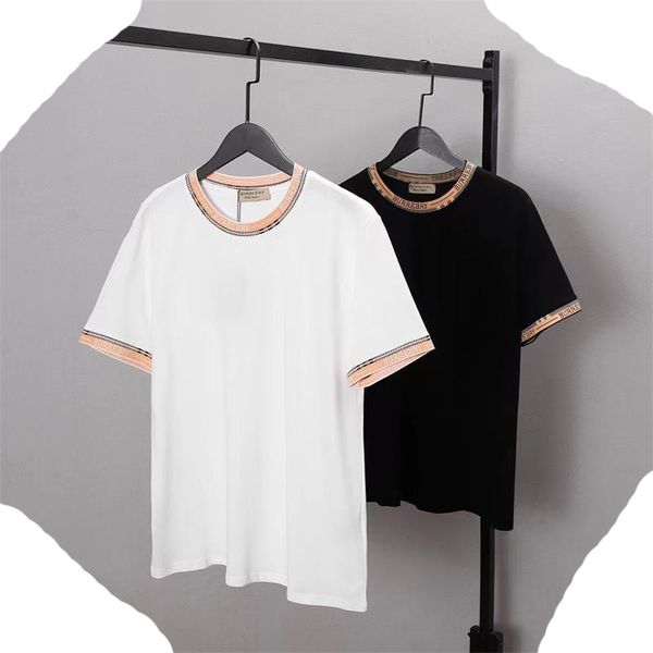 

2022 mens designers t shirt man womens tshirt with letters print short sleeves summer shirts men loose tees asian size m-xxxl, White;black