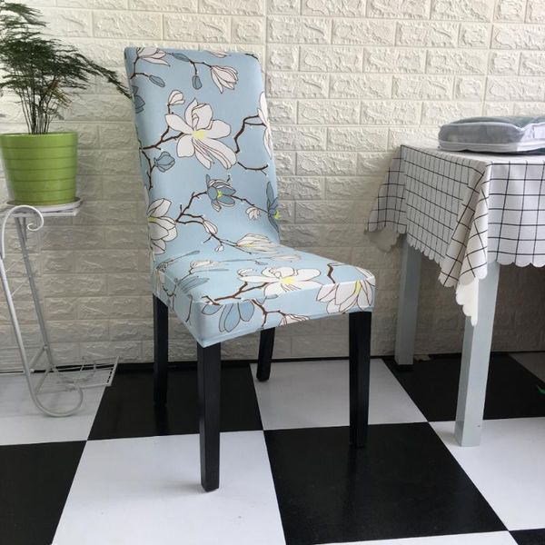 

chair covers accent dinner table and chairs removable anti-dirty seat cover spandex kitchen for banquet wedding