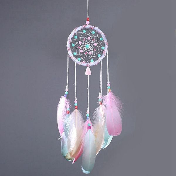 

decorative objects & figurines wind chimes dream catcher handmade gifts dreamcatcher feather pendant creative car hanging decoration