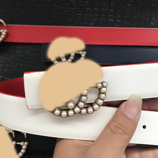 

wholesale belts agu cci belt pearl gold buckle 3.3cm wide 02, Black;brown