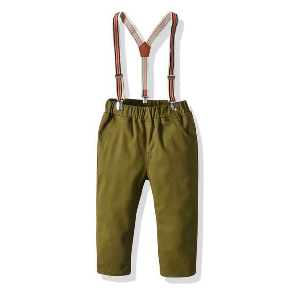 

2020 boys' elastic strap pants for children, Blue