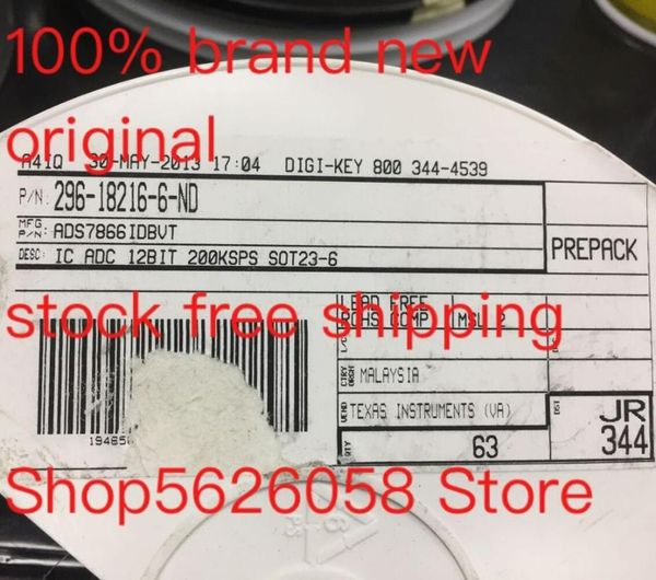 

smart power plugs ads7866idbvt sot23-6 100% original 10pcs-100pcs/lot stock