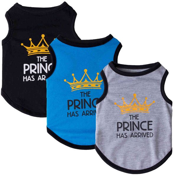 

dog cloth prince crown cotton vt pet - bx0016