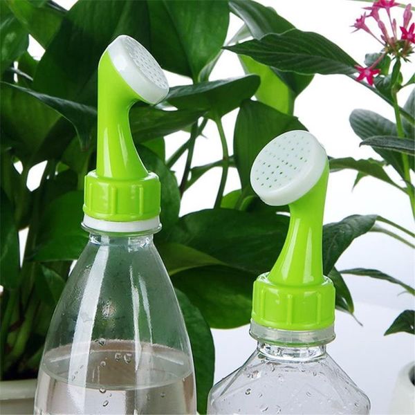 

watering equipments 2 pcs bottle cap sprinkler pvc plastic garden spray waterer plant nozzle tool little head