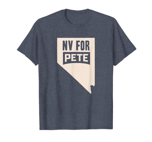 

pete buttigieg nevada caucus for pete 2020 t-shirt, White;black