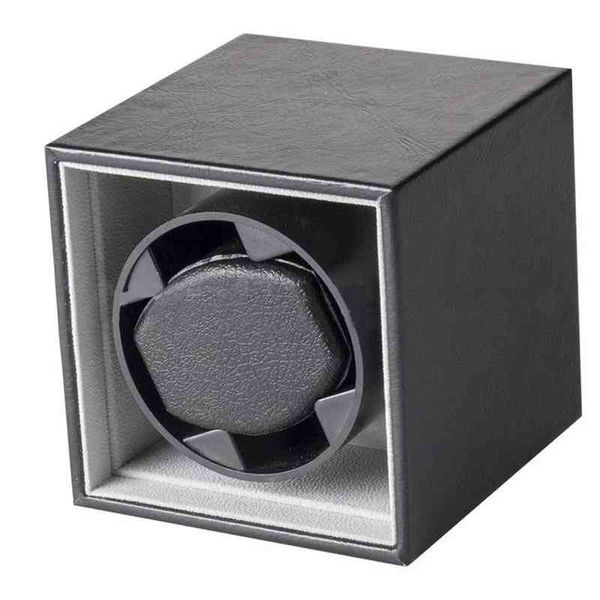 

watch new version automatic watches storage collector winder box clock accessories electric vertical shaker, Black