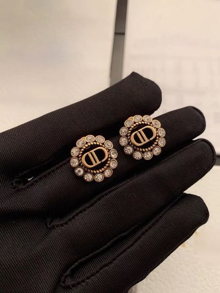 

70% off luxury jewelry pearl earrings for women 2021, Golden