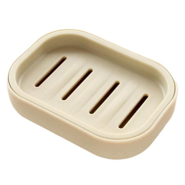 

soap dishes non-slip drain leaf shape dish box holder plate tray container for bathroom gadgets home el supplies