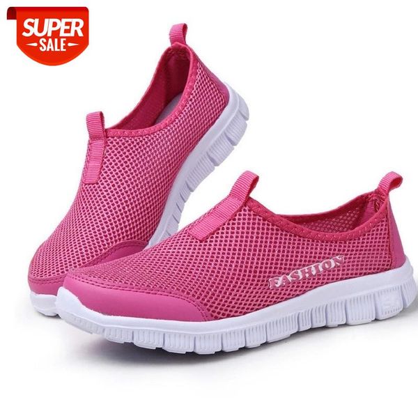 

women sneaker air mesh soft female sneaker women vulcanize shoes casual slip on ladies flat shoes walking platform basket femme #6f4e