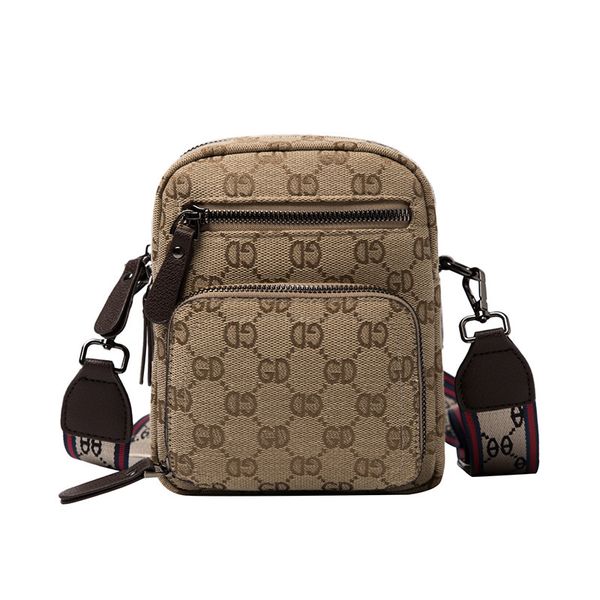 

new fashion printed canvas bag single shoulder messenger mini bag purses sale