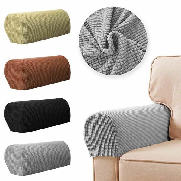 

chair covers 1 pair armrest stretch set sofa arm protectors couch cover removable