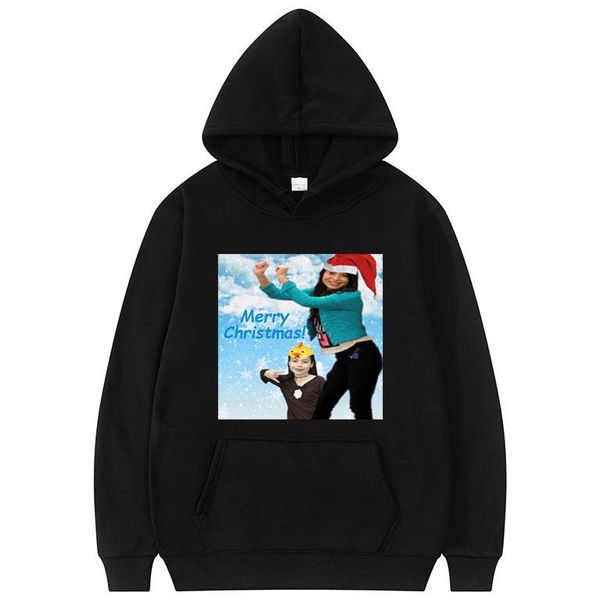 

men's hoodies & sweatshirts sell original miranda cosgrove graphics print hoodie christmas sweatshirt funny clothing men women cotton, Black