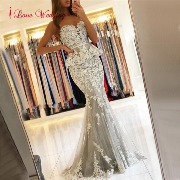 

party dresses vestidos de fiesta noche spaghetti straps evening dress custom made lace applique mermaid formal gown, White;black