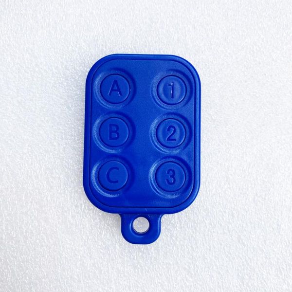 

new 6 in 1 rfid multiple keyfob 125khz t5577 em writable ic 13.56mhz m1k s50 uid changeable cuid complex keychain tag card