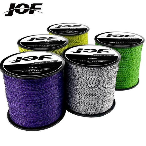

braid line jof 4 strands 300m pe braided fishing spot invisible10-80lb multifilament smooth for carp