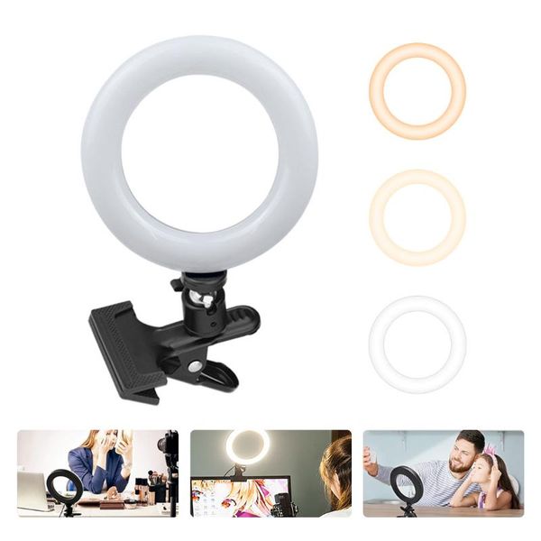 

flash heads 20cm protable selfie ring light for youtube live streaming studio video led dimmable pography lighting with usb cable