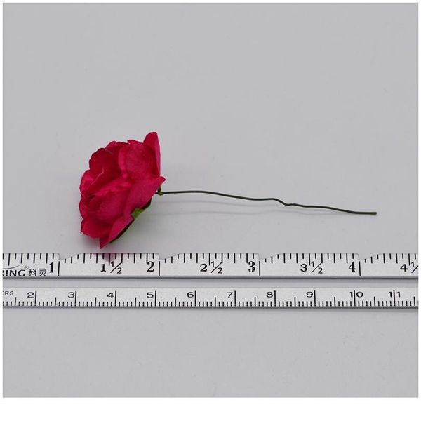 

72pcs/lot 3cm multicolor artificial azaleas paper flower bouquet for wedding party decoration home diy fake wreaths jlltev