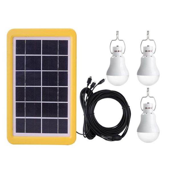 

emergency lights solar light lamp outdoor waterproof with hooks garden yard energy saving bulb control