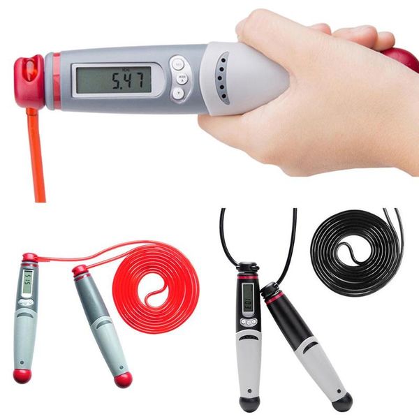 

jump ropes sports fitness adjustable fast speed counting rope counter skipping wire