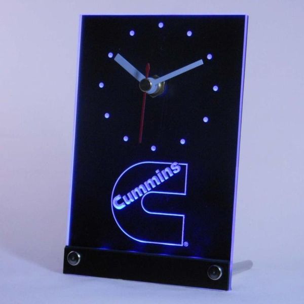

wall clocks tnc0175 car tire auto equipment tool table desk 3d led clock