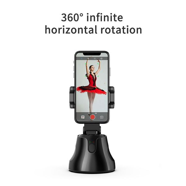 

2021 new 360 rotation auto face object tracking selfie stick smart shooting camera phone holder ing