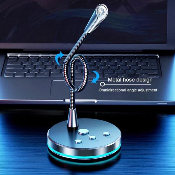 

wired usb universal computer microphone deskgame live conference loudspeaker