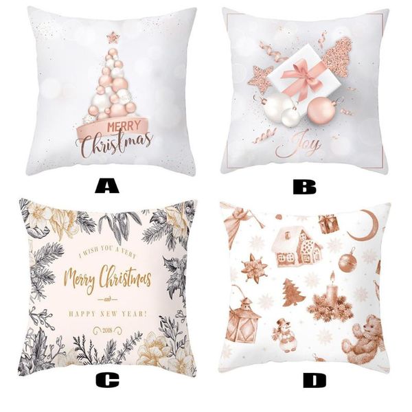 

cushion/decorative pillow christmas decorations for home case decoration cover creative fundas cojines flores