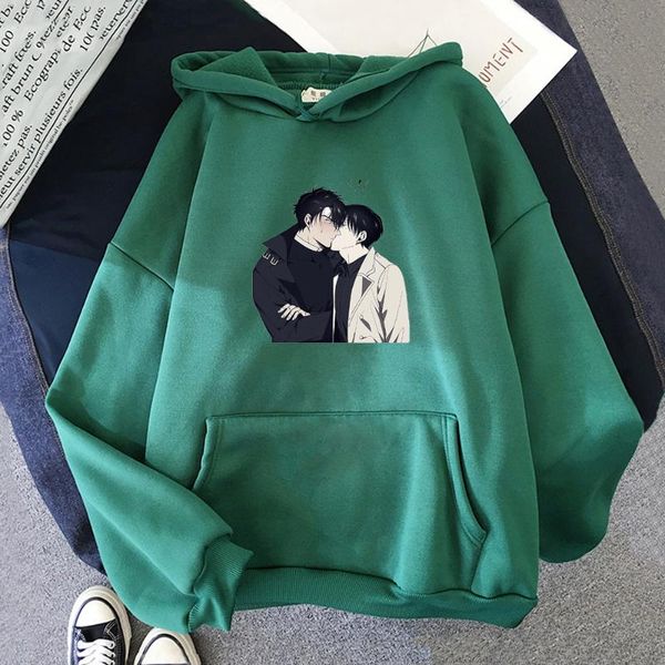 

men's hoodies & sweatshirts harajuku hoodie anime omniscient reader's viewpoint men kawaii long sleeve crewneck sweatshirt women k, Black