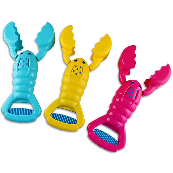 

popular creative snowball clip, jitter toys, lobster clamps, children playing sand tools, crab clip pliers tiktok