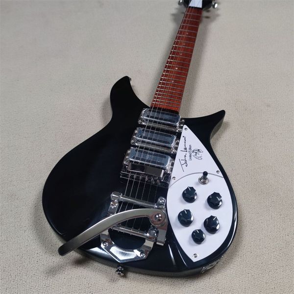 

325 electric guitar with 3 mini humbucker pickups, 527mm scale length, black color guitarra, chrome hardware guitars guitarra