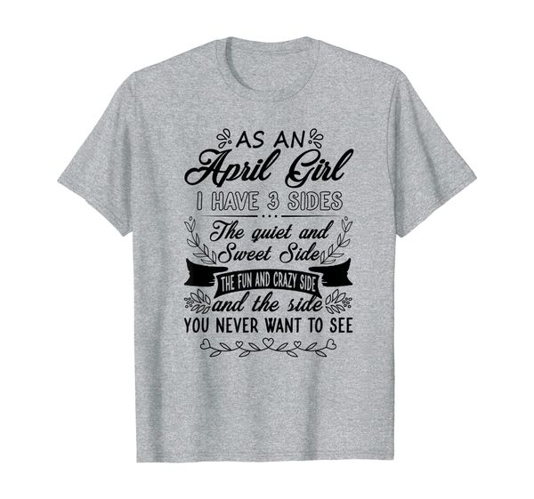 

as a april girl i have 3 sides the quite sweet b'day girls, White;black