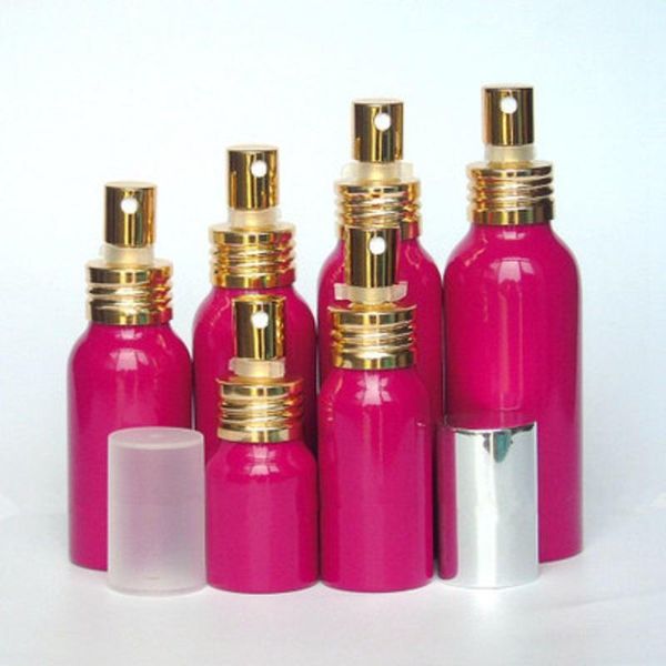 

storage bottles & jars rose red cosmetic packaging bottle 50ml empty containers 60ml refillable pump vial 80ml aluminum spray 100ml 150ml