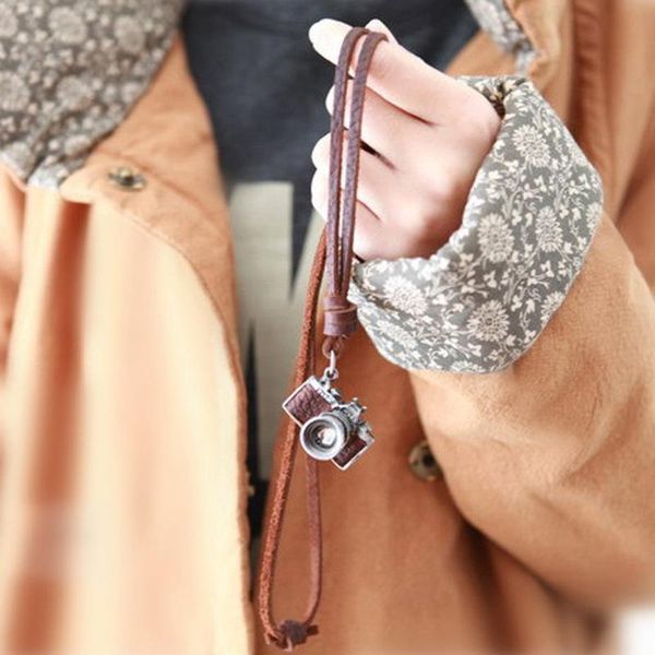 

chains euramerican style fashion creative design camera shape pendant necklace temperament of men women all appropriate jewelry gifts, Silver