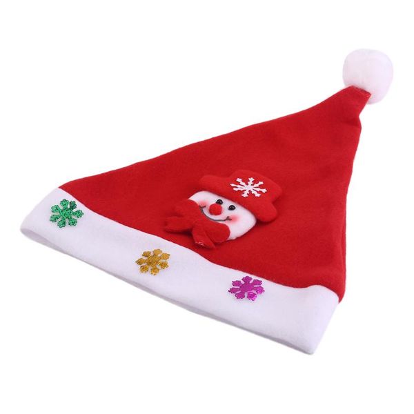 

christmas decorations shining cute kids children red decoration glowing hats festival wearing party supplies clothes