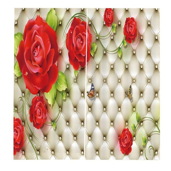 

curtain & drapes 3d uv-proof bedroom living room curtains washable shield bjq-1438 (2) perfect screening home decorations