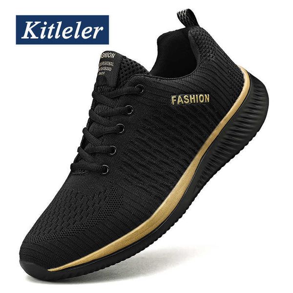 

fashion men sneakers lightweight men casual shoes breathable jogging sneakers walking shoes tenis masculino zapatillas hombre 211014, Black;white
