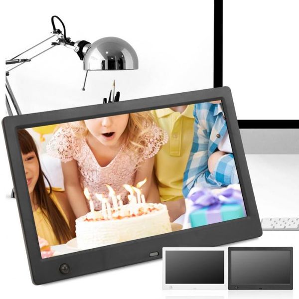 

digital po frames po marco de fotos 10" 1024*600 hd human body induction frame screen multiple languages screens ratio
