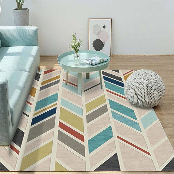 

carpets large size for modern living room soft geometric carpet study floor mat non slip bedside rugs abstract door