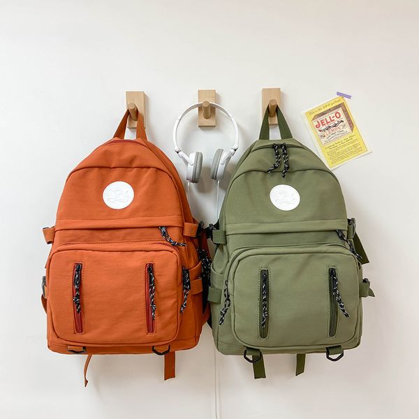 

waterproof nylon backpack women 2020 shoulder bag anti-theft travel bagpack large backbag school backpack teenage women backpack c0226