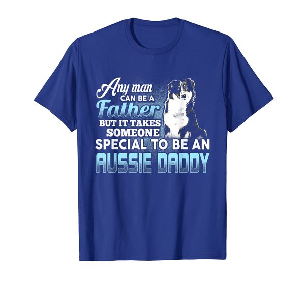 

aussie daddy funny father's day dad gift for aussie lovers, White;black