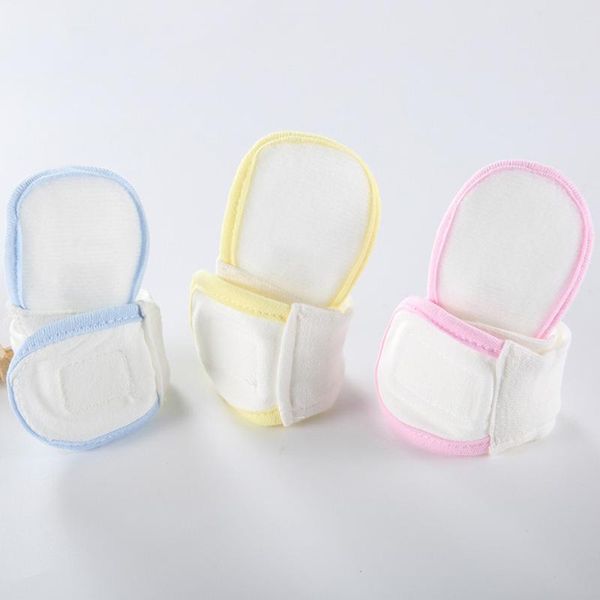

3pcs cotton infant baby diaper fixing tape adjustable convenient soft reusable diaper fixed belt (blue/yellow/pink, each color 1