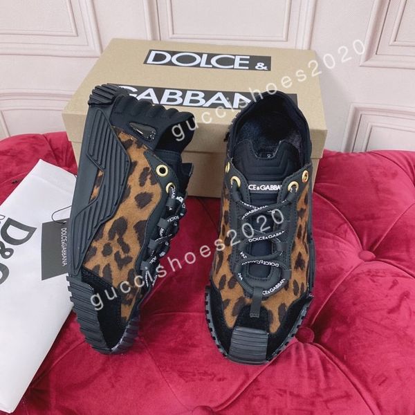 

designer shoes sneakers mesh suede leather trainers for mens women lace-up platform rubber sole size35-45, Black;red