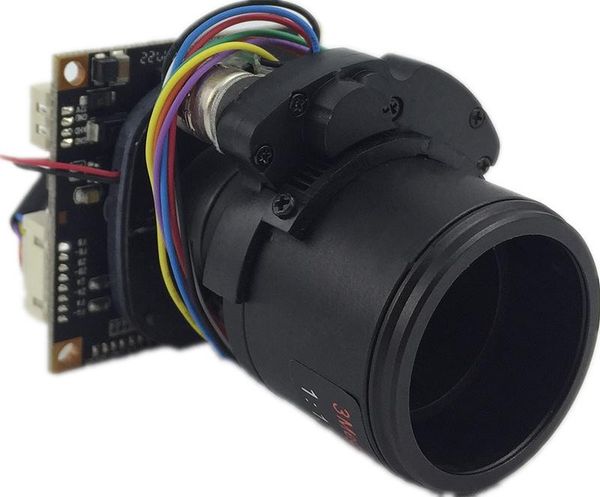 

cameras 2440+sony imx323 2.8-12mm electric zoom 1080 2.0mp ahd camera module board 1/2.9 inch 38*38mm utc bnc dc 12v cctv security