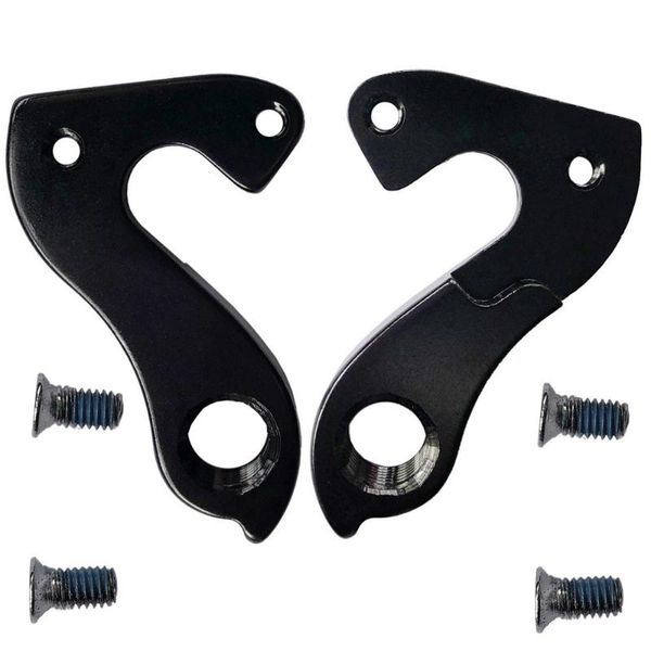 

bike derailleurs 2pcs mtb road bicycle alloy rear derailleur hanger racing cycling mountain frame gear tail hook parts dropout 120