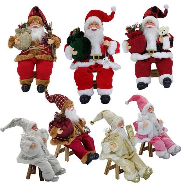 

christmas decorations 2022 tree ornaments santa claus doll toy decoration exquisite for home festive xmas happy year gift