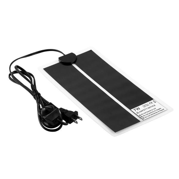 

kennels & pens 110v 7w pets rapid heating sheet reptile crawler waterproof temperature pad warmer mat with controller