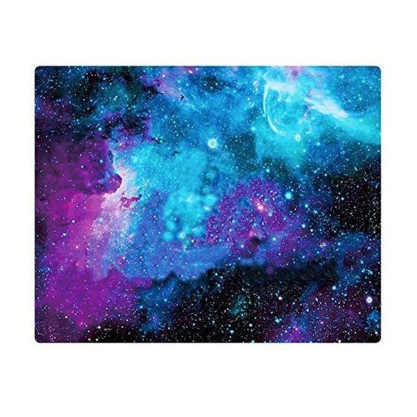

mouse pads & wrist rests 21x26cm starry sky pad anti-slip soft rubber gaming mousepad home office deskmice mat computer