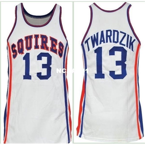 

vintage 21ss #13 dave twardzik road retro home mesh fabric full embroidery size s-4xl or custom any name or number college jersey, Black