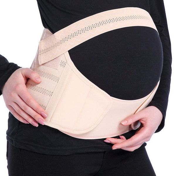 

maternity intimates 2021 pregnant women belly bands postpartum belt waist care abdomen support band back brace pregnancy protector, White
