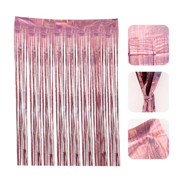 

party decoration 1pc christmas rain curtain shiny background birthday decor